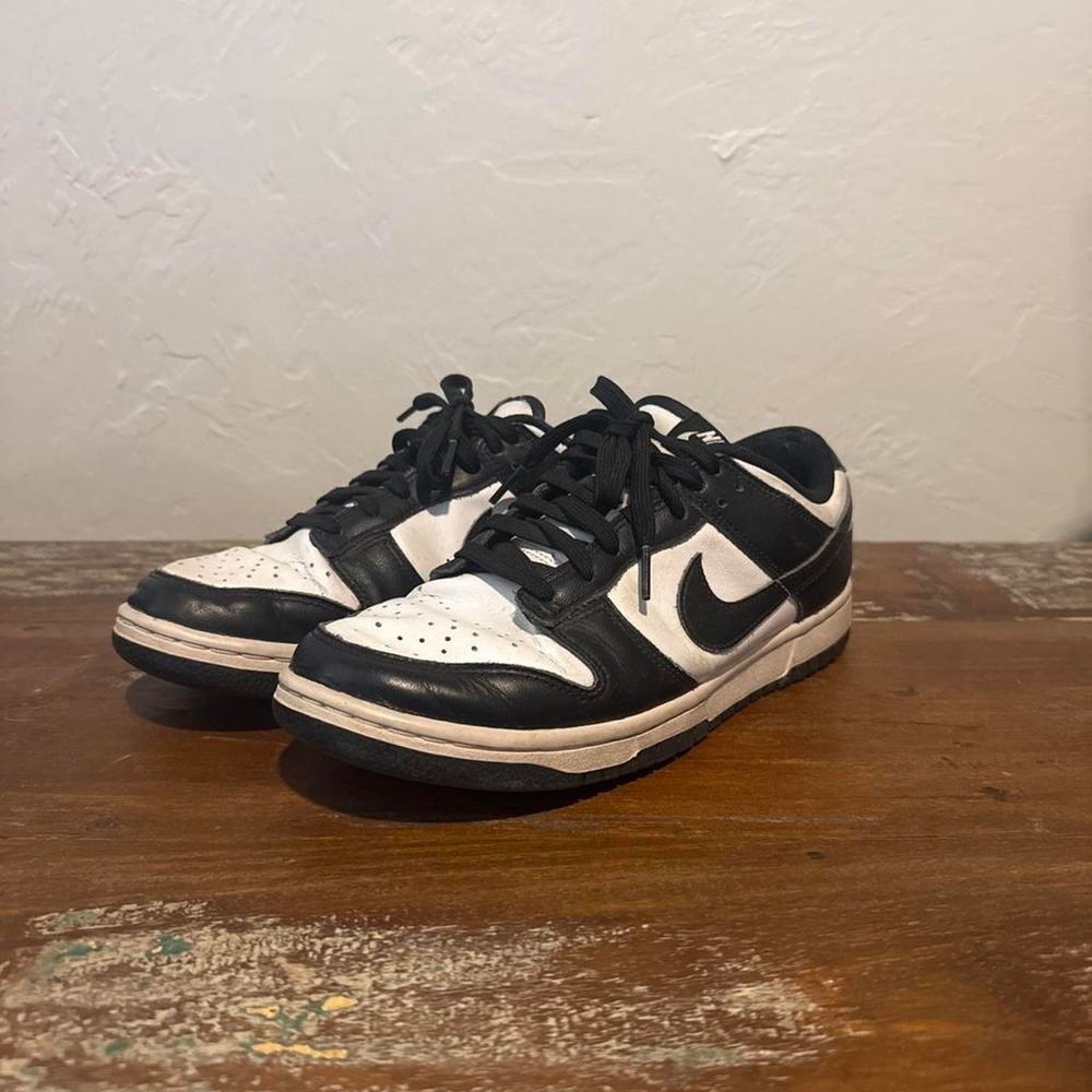 Nike Dunk Low Panda Black White Womens Sneakers Size 8 DD1503-101